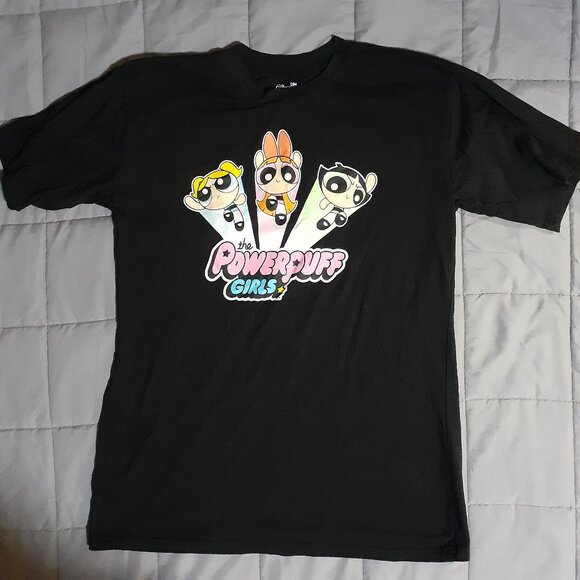 Cartoon Network Power Puff Girls Graphic T-Shirt Womens Oversized Small (3-5) - Picture 1 of 7
